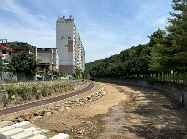 안양시, 병목안시민공원 구간 수암천 산책로 개통