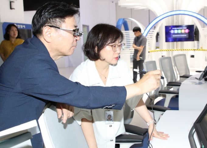 김능식 안양 부시장, 스마트도시통합센터 등 주요 사업지 현장 방문