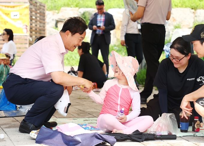 김성제 의왕시장, 물놀이시설 안전점검 나서