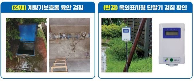 오산시, 공동주택 수도계량기 옥외표시형 단말기 설치
