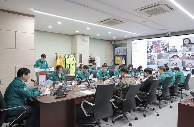 겨울철 자연 재난 대비 간담회