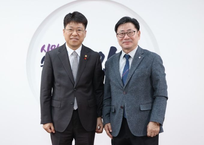 김능식 안양시 부시장, 국토부 제1차관과 평촌신도시 정비방향 논의