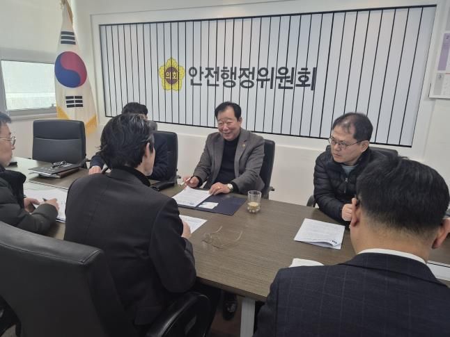 경기도의회 임상오의원, 제주항공 사고 대응 관련 예비비 사용 점검