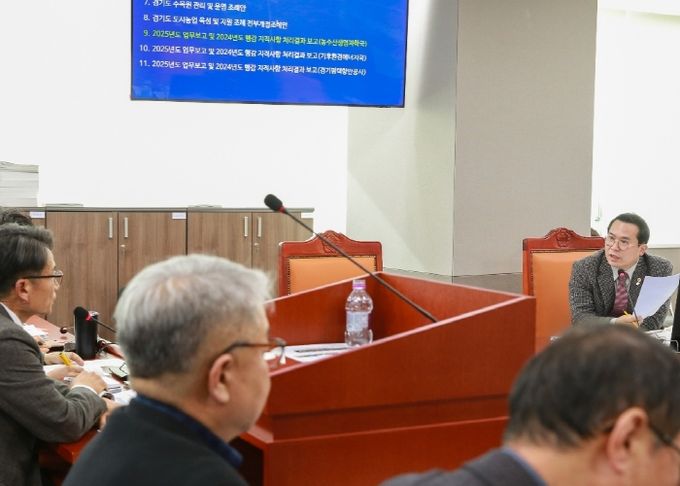 경기도의회 농정해양위원회 이오수 의원(국민의힘, 수원9)