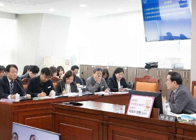 경기도의회 농정해양위원회 이오수 의원(국민의힘, 수원9)