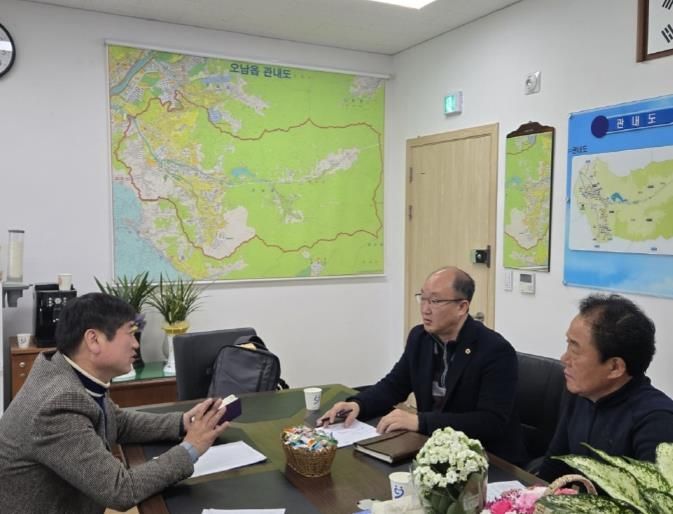 경기도의회 김동영 의원, 오남읍 현장회의실 마련을 위해 적극 나선다