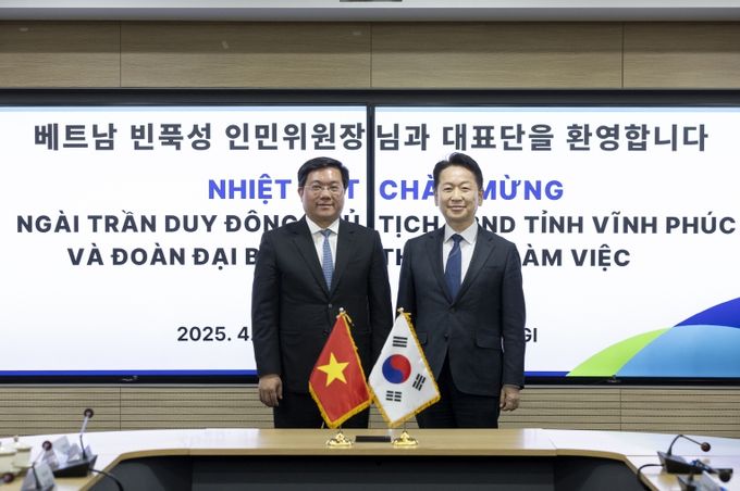 고영인 경기도 경제부지사, 베트남 빈푹성 인민위원장과 경제협력 방안 논의