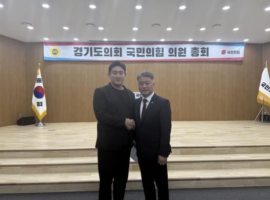 경기도의회 이상원 의원, 김정호 대표의원에 K-컬처밸리 동의안 통과 공식 건의