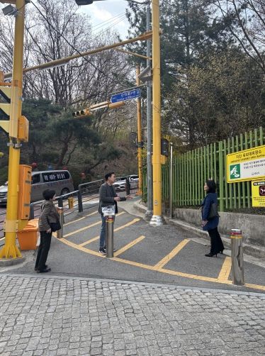 문승호 경기도의원, 단대초 통학로 안전 위한 현장 점검 실시
