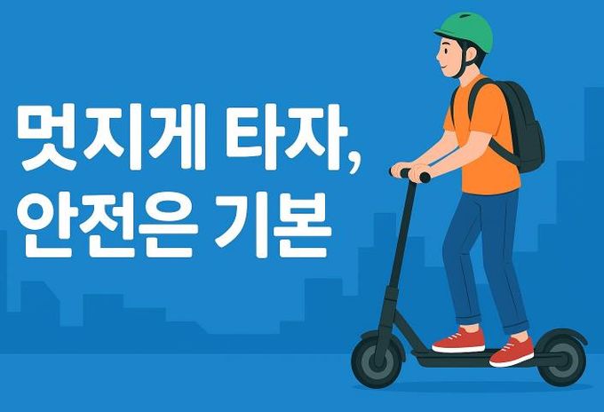평택시, 가정의 달 맞아 중고교 앞 PM 안전 캠페인 전개