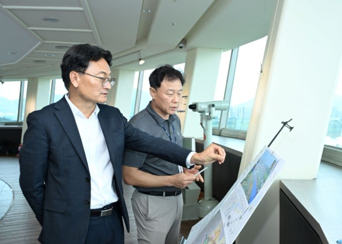엄진섭 구리 부시장 주요 사업장, 시설 현장점검