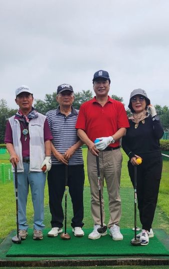 이택수 도의원, 정발산파크골프장 리모델링 준공 점검